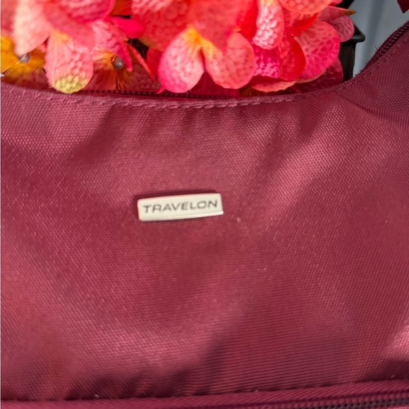 Travelon Maroon Women's Backpack - Picture 2 of 11